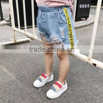 S16930A Hot Sale Cotton Kids Denim Shorts photo-3