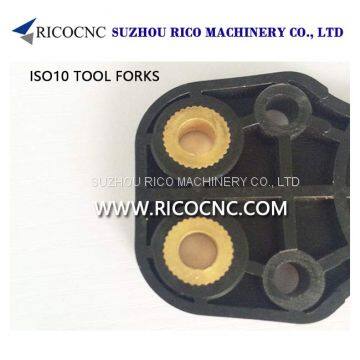 Black ISO10 Tool Holder Forks Plastic ATC Tool Changer Grippers CNC Router Tool Clips for ISO10 Tool Holders photo-4