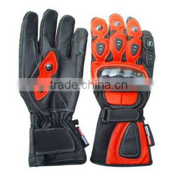 Motorcycle Leather Gloves