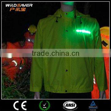Outdoor Bike Safety Led Fluorescent Work Jackets Road Safety Jacket photo-4