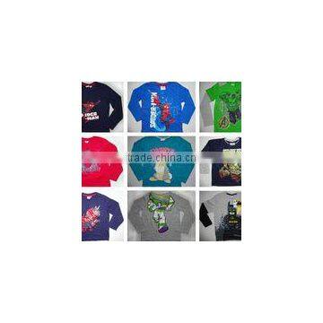 Boys Printed Long Sleeve T Shirts