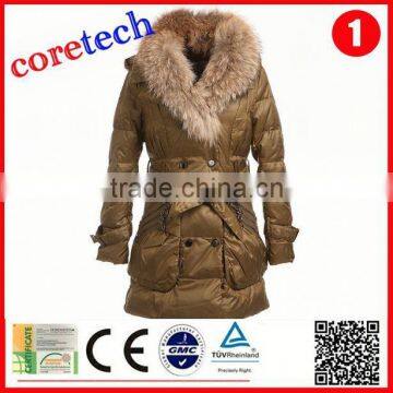New Design Fashion Big Fur Down Jacket Factory photo-3
