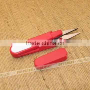 Good quality scissors with cap for cross stitch materials