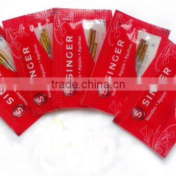 SINGER NEEDLES BALL POINT 2045 GOLD TIP HOME SEWING MACHINE NEEDLES SIZE#9/14/16/18 photo-3