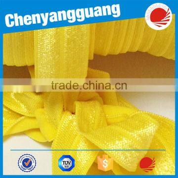 2017 Customized Multi-color Fold Over Jacquard Elastic Webbing photo-2