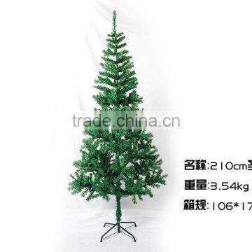 120cm Cheap Mini PVC Plastic Base Artificial Christmas Tree photo-4