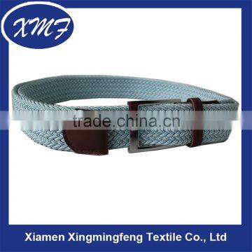Manufacturer Webbing Belts Cotton Fabric Braided Elastic Belts photo-3