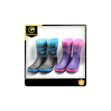 Fashion Rubber Rain Boots For Kids