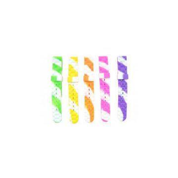 Custom Silicone Ombre Color Rubber Watch Straps Bussiness Promotion Gift