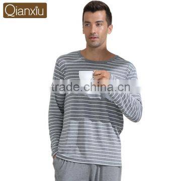 Factory supplier Qianxiu spring plus size men sleepwear