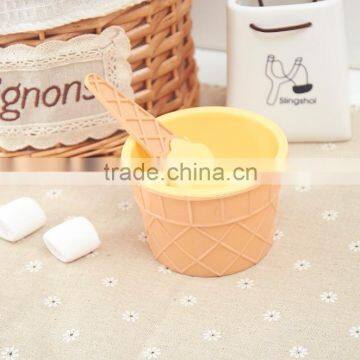 200ml environmental colorful ice cream plastic cup