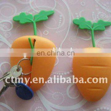 Nice Colorful Mini Squeeze Coin Purses OEM Fashion Pomotional Silicone Key Cover Silicone Car Key Cover Silicone Key Holder