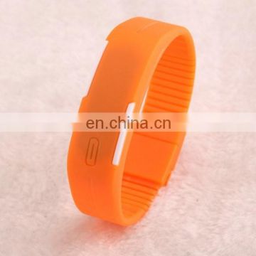 Men Women Kids Digital Wristwatch Touch Screen LED Bracelet Silicone Band Watch