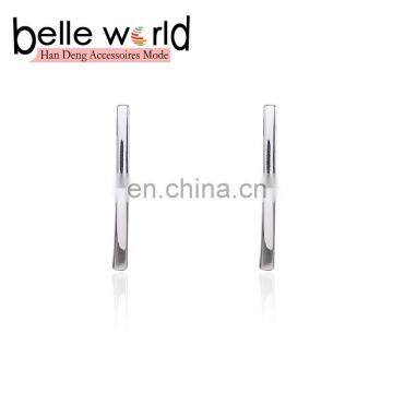 Wholesale Fashion Metal Women's Straight Wire Shape Earrings photo-5