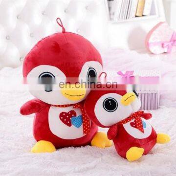 Stuffed cartoon plush penguin toy