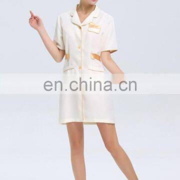 New style uniform for beautician,beauty salon uniforms wholesale