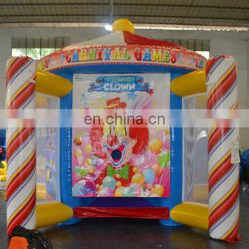 5 In 1 Inflatable Soccer Carnival Game Booth For Sale