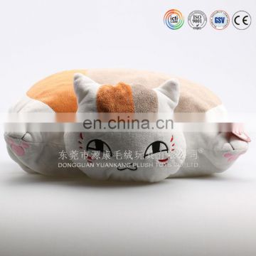 animal neck memory foam plush custom shaped pillow