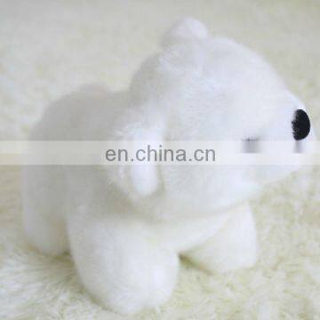 Polar bear pure white soft tiny cute plush toy