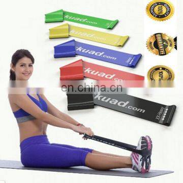 OEM Custom logo crossfit power training Exercise Resistance Bands