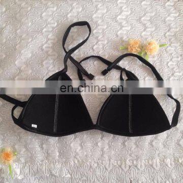 Sexy Women's Neoprene Halter Triangle Bikini Push-Up Swimsuit Swimwear photo-6