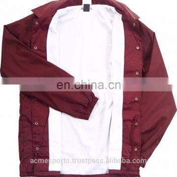 Coach Jackets - New Custom Fashion Coach Jacket Without Hood - New Variety 2017 photo-2