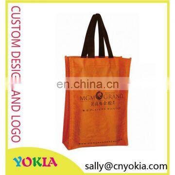 Most Competitive recyclable promotional non woven wine bottles bag