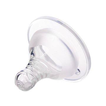Food Grade BPA Free Silicone Baby Milk Feeding Bottle Nipple for Wide Caliber Bottle photo-3