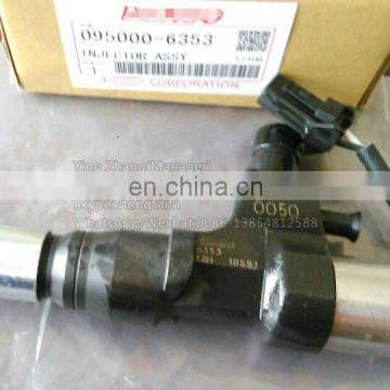 SK250-8 J05 Genuine Common Rail Injector 095000-6353