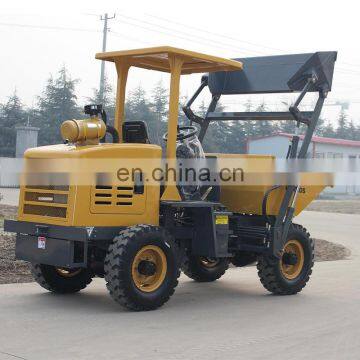 2 Ton Self loading mini dumper with Canopy for sale