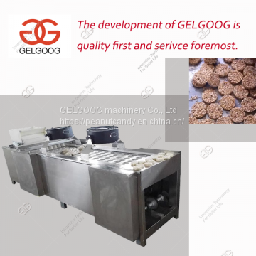 Automatic Puffed Snacks Puffed Rice Cake Making Machine with Low Price in China