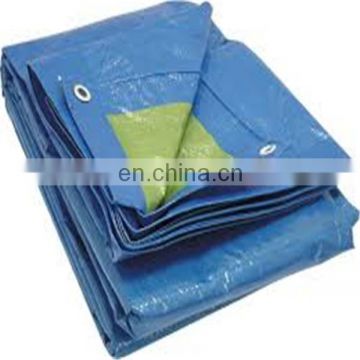 Waterproof fabric good thickness two color pe tarpaulin