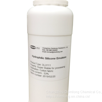 Hydrophilic Silicone Emulsion for Textile DL3111