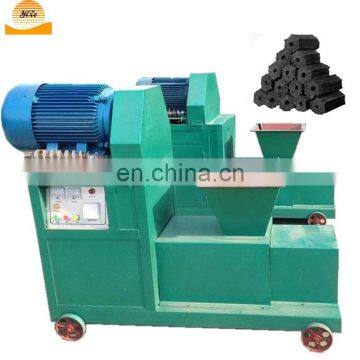 smokeless coconut shell wood charcoal stick making extruder machine