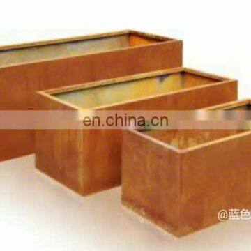 Balcony Corten Steel Flower Pots&Planters