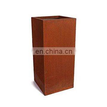 Corten Steel Outdoor Garden Planter Metal Garden Planter