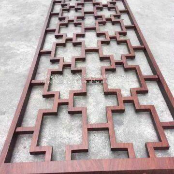 Signs Carved Perforated Aluminium Alloy Facade Panel