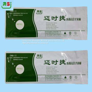 Comfortable and Safety Fiberglass Casting tape for bone fixation