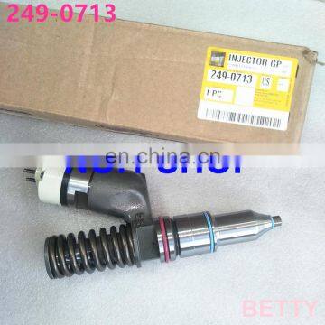 100% genuine  and new fuel injector 249-0713 C11 C13 Engine Fuel Injector 2490713 249-0713 for Excavator Engine Parts