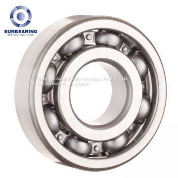 6318 Open Radial Ball  Bearing 110*200*38mm Single Row SUNBEARING