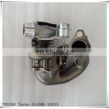 Turbocharger 454086-5001S 9623320880 454086-0001 TB0280 Turbo for Fiat Car U6 Peugeot Car 806 With XUD9TF Engine