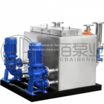 Integrated sewage hoist (external type)