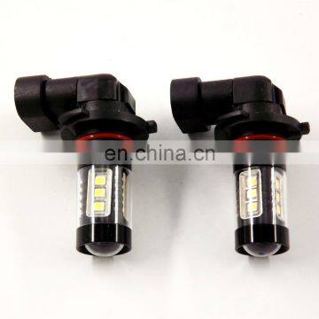 2x 80W H10 High Power LED 6000K Super White Fog Lights Bulbs NEW