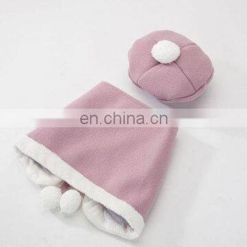 Pet Cat Clothes Cape Christmas England Beret Garfield Woolen Pink Cloak Ladyfied photo-4