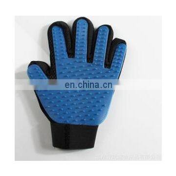 Silicone Pet Grooming Massage Gloves for Dogs & Cats photo-3