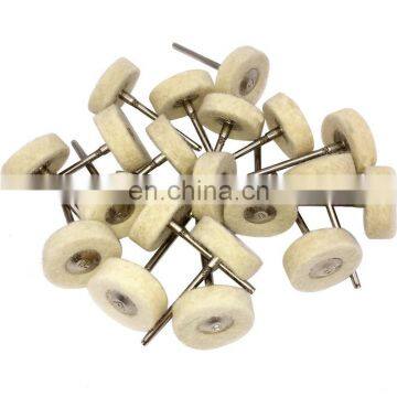 6mm Wool Felt Polishing Ball Bobs / Wool Felt Disc Ball Disc Bobs photo-3