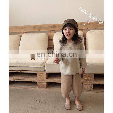 6411 Cross-border Direct Supply Hot Sale Spring Fashion Long Sleeve Girl t Shirt