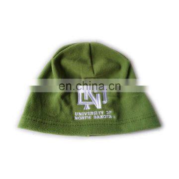 Cheap Price Unisex Embroidery Print Logo Winter Polar Fleece Beanie Hat photo-5