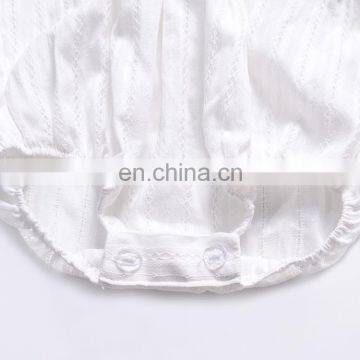 Ins 2019 SUMMER Fly Sleeved Girls Romper Newborn Baby Girl Bow Romper Jumpsuit 2colors photo-6