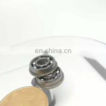 high precision 4.762*12.7*3.967MM SFR3 FLANGED BALL BEARING